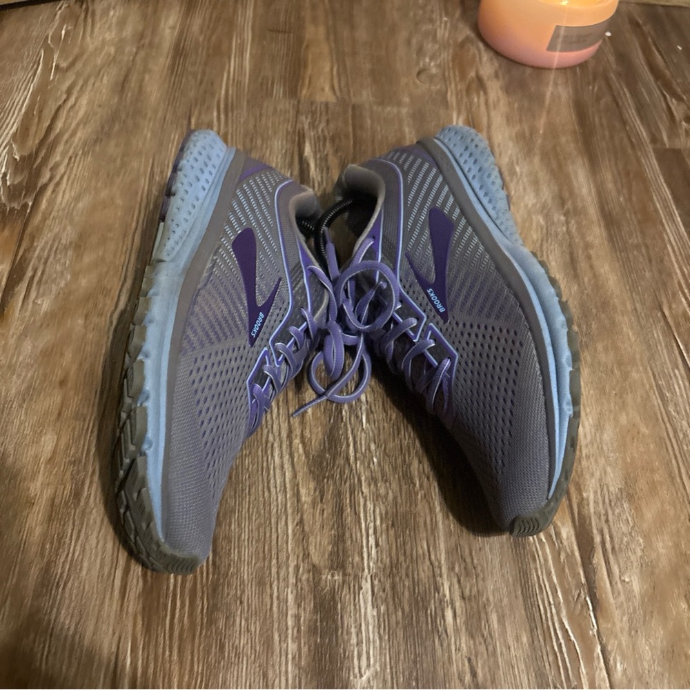 Brooks Ghost 12 Running Shoes Low Top Purple, Women's Size 10, 1203051B097 - Picture 5 of 13